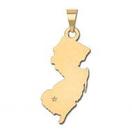 New Jersey   Personalized Pendant or Charm