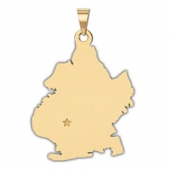 New York City   Brooklyn   Personalized Pendant or Charm