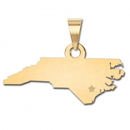 North Carolina   Personalized Pendant or Charm
