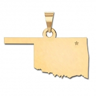 Oklahoma   Personalized Pendant or Charm