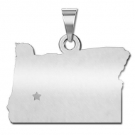 Oregon   Personalized Pendant or Charm