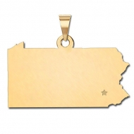 Pennsylvania   Personalized Pendant or Charm