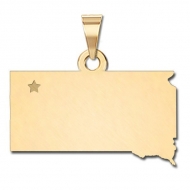 South Dakota   Personalized Pendant or Charm