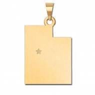 Utah   Personalized Pendant or Charm