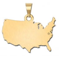 United States of America   Personalized Pendant or Charm
