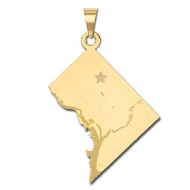 Washington DC   Personalized Pendant or Charm