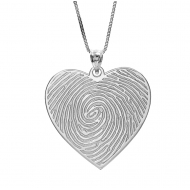 Heart Shaped Custom Print  Medal