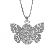 Custom Print Butterfly Medal