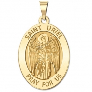 Saint Uriel   Oval Medal  EXCLUSIVE 