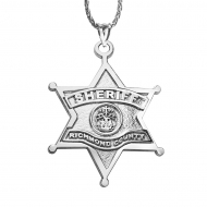 Personalized Sheriff Badge