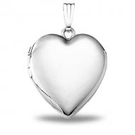 Solid Sterling Silver Heart Locket