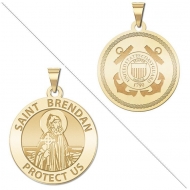 Saint Brendan Doubledside COAST GUARD Medal  EXCLUSIVE 