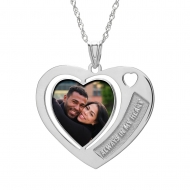 Heart W   Always in my Heart  Etched