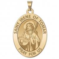Saint Irene of  Tomar OVAL Medal   EXCLUSIVE 