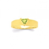 Gold 1 Stone Mother s Ring