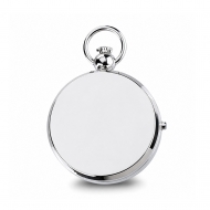 Charles Hubert Double Engraving Photo Pocket Watch
