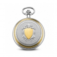 Charles Hubert Photo Two Tone Pocket Watch