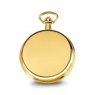 Charles Hubert Photo Gold Tone Pocket Watch