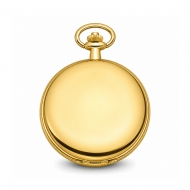 Charles Hubert Photo Gold Tone Pocket Watch