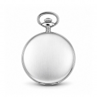 Charles Hubert Photo Chrome Tone Premium Pocket Watch