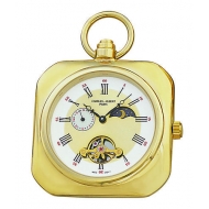 Charles Hubert Gold Tone Premium Pocket Watch
