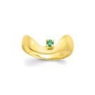 Gold 1 Stone Mother s Ring