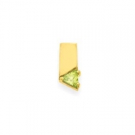 Gold 1 Trillion Stone Mother s Pendant Jewelry