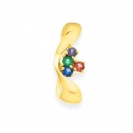 Gold 4 Stone Mother s Pendant Jewelry