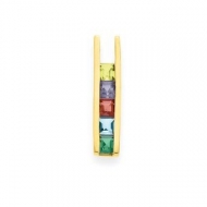 Gold 5 Princess Stone Mother s Pendant Jewelry
