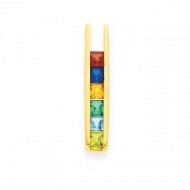 Gold 6 Princess Stone Mother s Pendant Jewelry