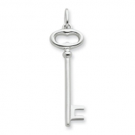 Sterling Silver Key Pendant