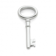 Sterling Silver Key Pendant