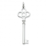 Sterling Silver Key Pendant