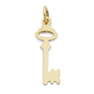 14k Key Pendant or Charm