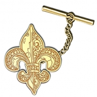 Fleur de Lis Tie Tack