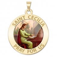 Saint Cecilia Medal    Color EXCLUSIVE 