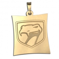 Curved Rectangle Logo Jewelry