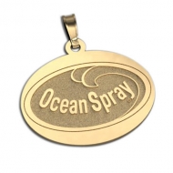 Sideways Oval Logo Jewelry
