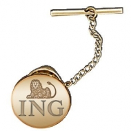 Round Tie Tack Logo Jewelry