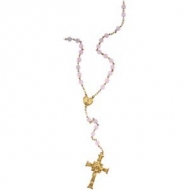ROSE QUARTZ ROSARY