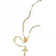 GOLD BEAD ROSARY