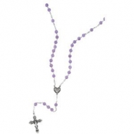 LAVENDER JADE ROSARY