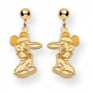 Disney Mickey Mouse Dangle Post Earrings