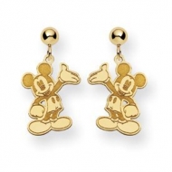Disney Waving Mickey Mouse Dangle Post Earrings