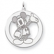 Sterling Silver Disney Waving Mickey Mouse Charm