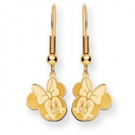 Disney Minnie Mouse Shepherd Hook Earrings