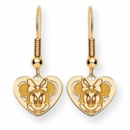 Disney Minnie Mouse Shepherd Hook Earrings