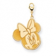 Disney Minnie Mouse Lobster Clasp Large Charm