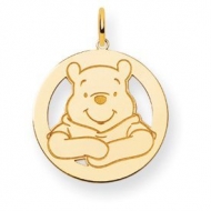 Disney Winnie the Pooh Medium Round Charm