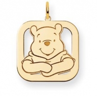 Disney Winnie the Pooh Medium Square Charm